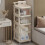 Kitchen Storage Rack with MultiLayer Shelf, Adjustable Organizer for Vegetables, Cookware and More 3