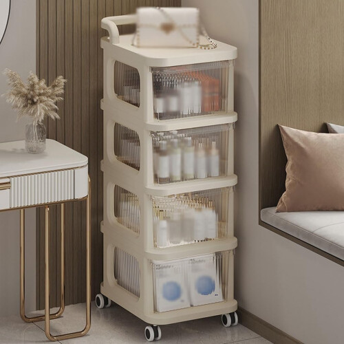 Kitchen Storage Rack with MultiLayer Shelf, Adjustable Organizer for Vegetables, Cookware and More 2