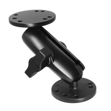 Double Ball Arm 1 Inch AMPS Plates Heavy Duty 360 Adjustable Marine Grade Aluminum