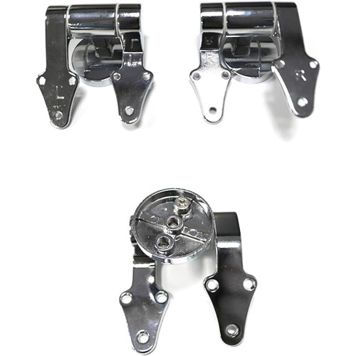 Soft Close Toilet Seat Hinges Rust Resistant Easy Install Quiet Close Lid Replacement 1