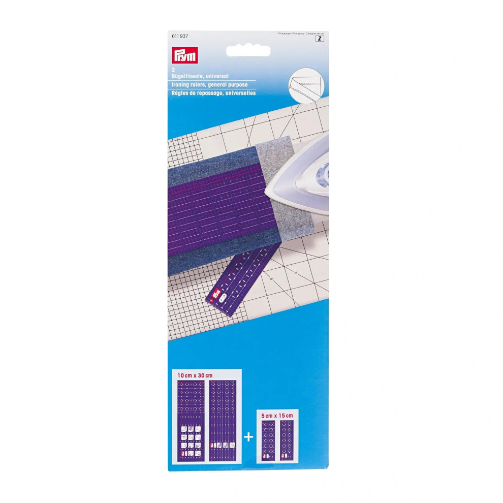 Prym Ironing Rulers, General Purpose Purple 611937