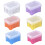 6 Pack Small Plastic Storage Box Really Useful Box Mini Storage Boxes Organiser Box With Lids (8.5*6.5*5CM/3.34*2.6*2inch) 1