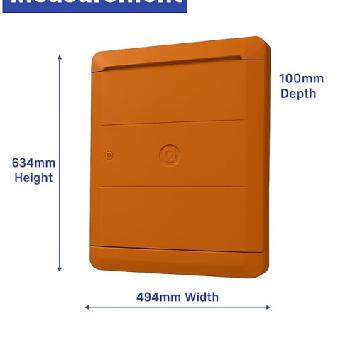 Gas and Electric Meter Box Covers - (Brown) 2