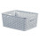 Curver Curver My Style Small Rectangular Storage Basket 4L - Blue (Pack of 4) 2