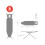 Brabantia Brabantia Top layer - Cover Denim Grey - Size B - 2mm foam 2