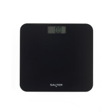Salter Digital Bathroom Scale ? Battery Free Body Weight Scale, Toughened Glass Platform, Step on to Power, 180kg Max Capacity, No Batteries Required,