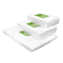 VacYaYa 150 Counts 15x25(50)+20x30(50)+28x40(50) cm Vacuum Food Sealer Machine Freezer Storage Bags,Vac Seal a Meal Bags with BPA Free and Heavy Duty