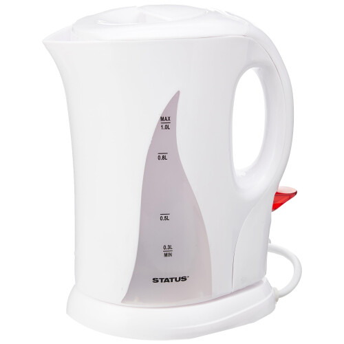 Status STATUS Denver Water Kettle | 1 Litre Kettle | White | DENVERKETTLE