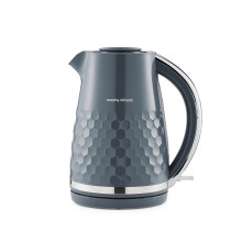 Morphy Richards Hive Kettle, 1.5L, Easy Fill System, Enhanced Waterspout, 3KW Rapid Boil, 360 Degree Base, Limescale Filter, Water Viewing Window,
