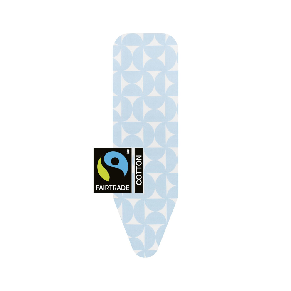 Brabantia Ironing Board Cover A 110X30 Cm ? Fresh Breeze | 100% Cotton Top Layer With 8Mm Foam Padding For Size A Ironing Boards | Durable, Washable,