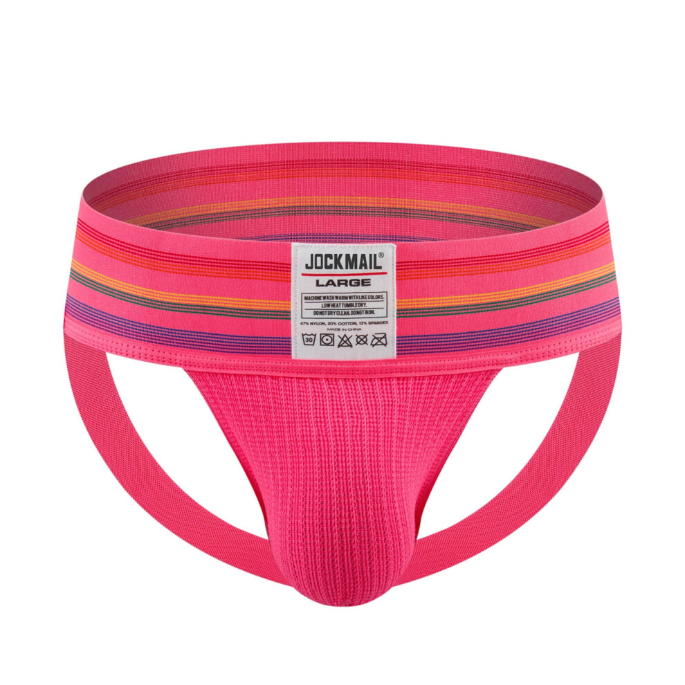 Mens Jockstrap Bulge Pouch Thong Assless Low Rise Underwear Athletic Supporters Micro Mesh Jock Straps Briefs