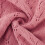Damen-Pullover mit V-Ausschnitt, einfarbig, mit Lochmuster, dünn, langärmelig, rosa, Größe M 4