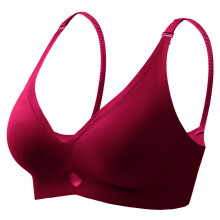Soutien-gorge de sport femme sans armatures, rembourré, bustier sans coutures, style bralette, push-up, taille L