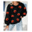 (L, Black) Sweat-shirt ample à pour Halloween 7