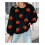 (L, Black) Sweat-shirt ample à pour Halloween 6