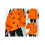 (M, Orange) Sweat-shirt ample à pour Halloween 2