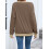 (M, Coffee) Pull ample d'automne hauts décontractés 8