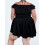 (XL, Black) Rochie mini elegantă și vară 8