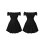 (XL, Black) Rochie mini elegantă și vară 2