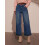 (XL, Blue) Γυναικείο τζιν σε και τσέπες 3