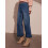 (XL, Blue) Γυναικείο τζιν σε και τσέπες 7