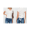 (S, White) Chemise d'été élégante le week-end. 2