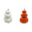 Artificial Pumpkin Tower Decoration Set – Lifelike Crack 1