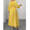 (XXXXL, Yellow) Robe longue grande et l'automne. 6