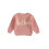 (6-12 Months, Pink) Kinderpullover mit Buchstabenstickerei, gestrickt, Winteroberteile 1