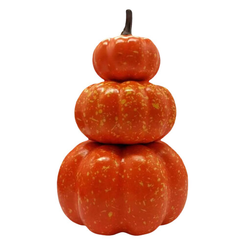 Artificial Pumpkin Tower Decoration Set – Lifelike Crack 2