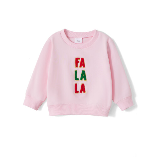 (12-18 Months, Pink Toddler) Μαμά και εγώ πουλόβερ Χριστουγέννων