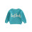 (2-3 Years, Blue) Kinderpullover mit Buchstabenstickerei, gestrickt, Winteroberteile 1