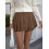 (M, Dark Brown) Jupes d'été pour les sorties. 4