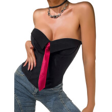 (L, black) Haut bandeau court d'un nœud.