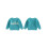 (6-12M, Blue) Kinderpullover mit Buchstabenstickerei, gestrickt, Winteroberteile 2