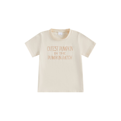 (3-4 Years, Apricot CUTEST) Módne tričká pre detské tričká.