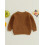 (0-3 Months, Beige) Mädchen und Jungen Pullover Strickwaren 3