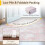 Washable area rug non-slip modern abstract pattern grey 7