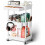 Οργανωτής 3 επιπέδων με τροχούς – Λευκό, Συμβατό με πλυντήριο, μπάνιο, γραφείο, 1
