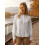 (M, White) Chemises amples à blouse d'automne 13