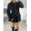 (S, Dark Blue) Giacca da donna tempo libero. 5