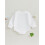 (0-3 Months, White) Baba fiú lány unokatestvér playsuit 6