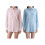 (XL, Light Blue) Chemises à boutons avec poches 3