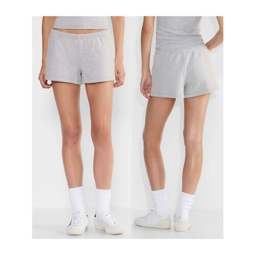 (S, Light Grey) Short de survêtement pour l'été. 2