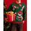(S, Green Men) Pull de Noël motif cerf 6