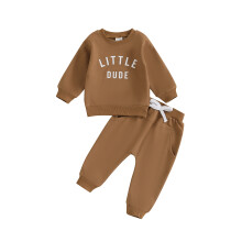 (18-24 Months, Brown) Χειμερινή Στολή Μωρού 2 Τεμάχια