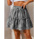 (L, Black) Jupes d'été mini les sorties. 5