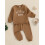 (12-18 Months, Brown) Χειμερινή Στολή Μωρού 2 Τεμάχια 4