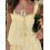 (M, Light Yellow) Női Cami Tank Nyári Ruhák 7