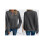 (L, Dark Grey) Sweat-shirt ample à et l'automne. 2